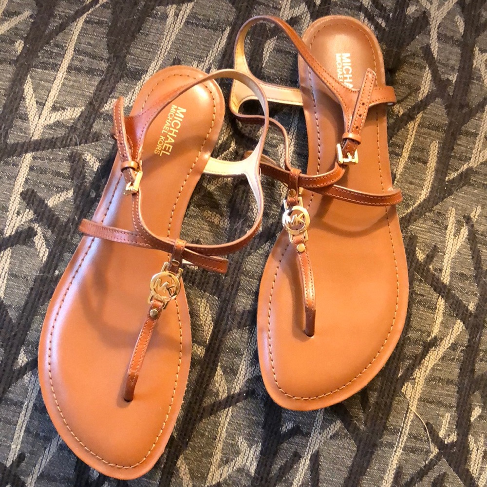 Brown Michael Kors sandals NWOT